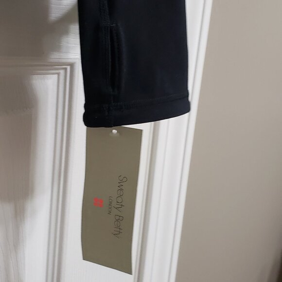 Sweaty Betty Power Workout Zip-Up Jacket - Size Medium - Black - New - Picture 4 of 4